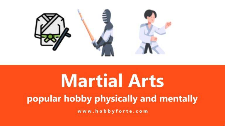 Martial Arts popular hobby physically and mentally