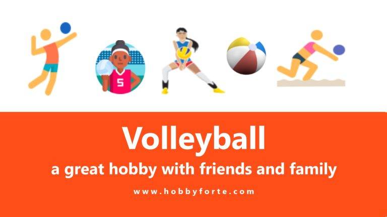 Volleyball a great hobby with friends and family