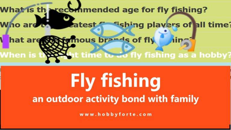 Fly fishing an outdoor activity bond with family